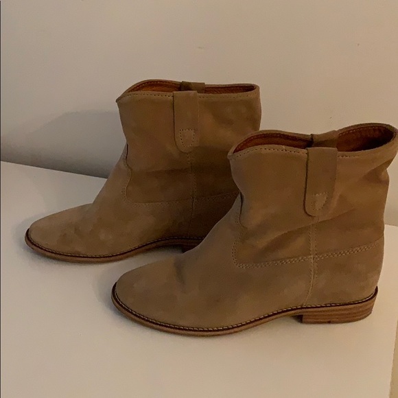 Isabel Marant Crisi Suede Ankle Boots - Picture 2 of 3